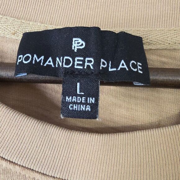 Pomander Place Top in Soft Camel - Size L - Picture 6 of 6